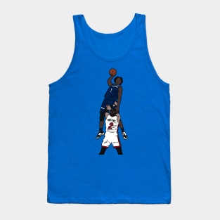 Anthony Edwards "Dunk" on Gabe Vincent Tank Top